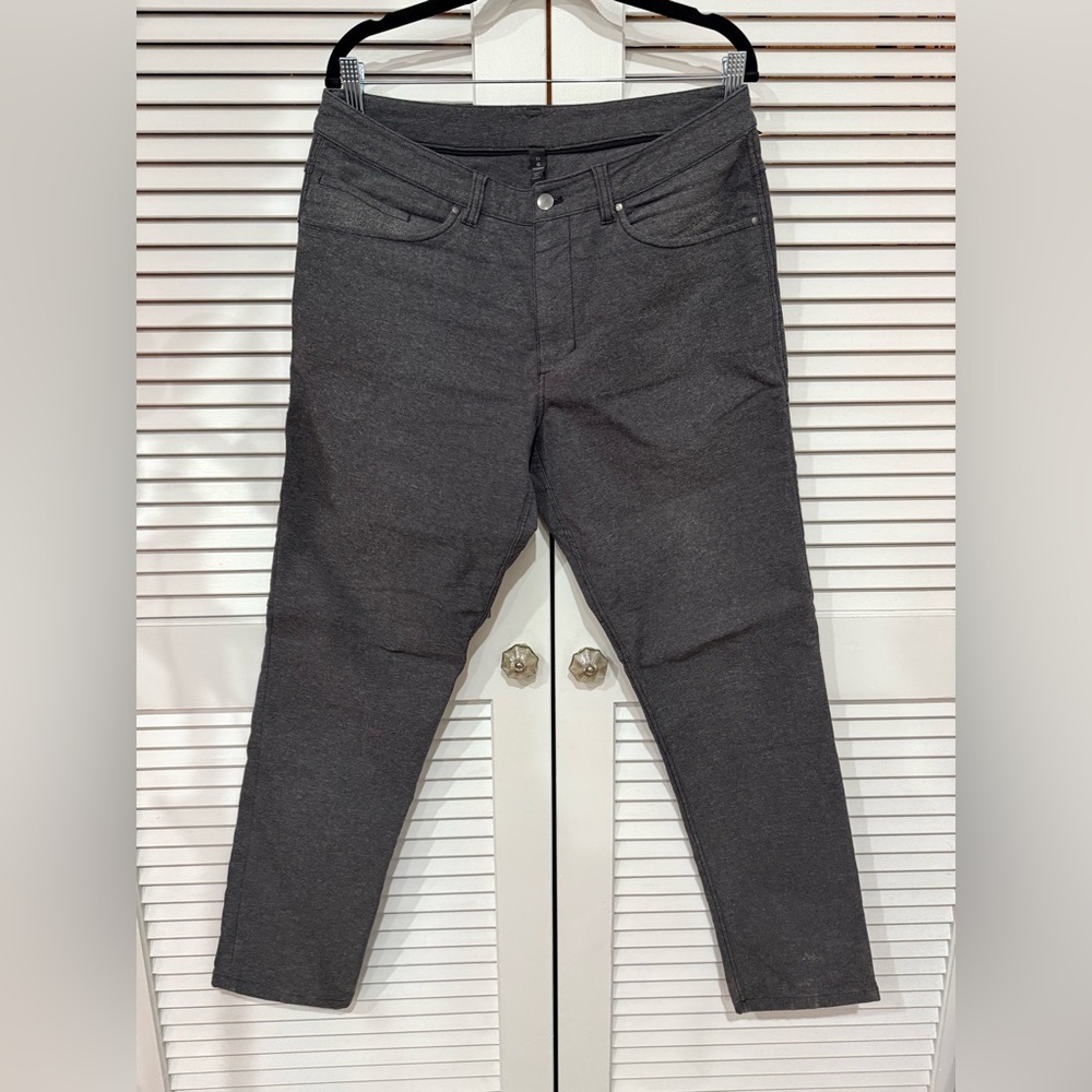 lululemon athletica Men's Dark Gray Skinny Jeans